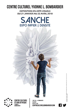 Affiche exposition Nathalie Sanche